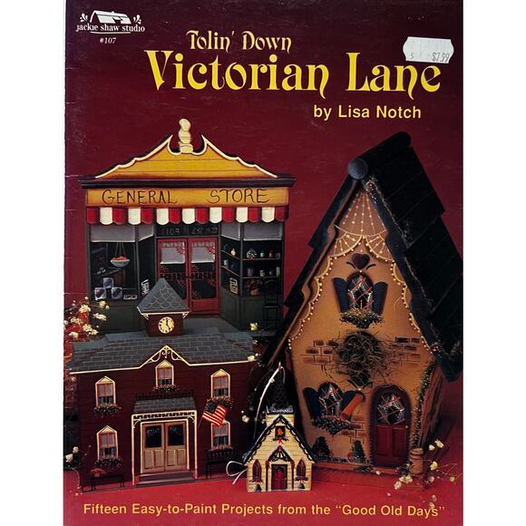 VTG Tolin' Down Victorian Lane Easy Paint Projects 15 Projects to Design - Picture 1 of 3